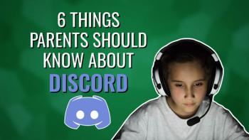 Boy playing Discord
